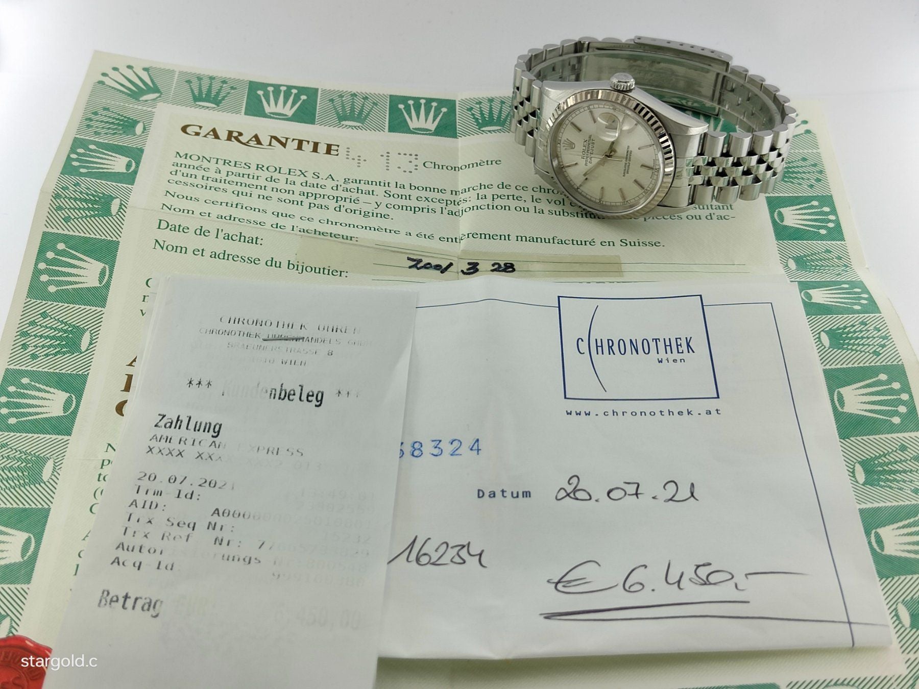 Rolex DateJust 36 - 16234