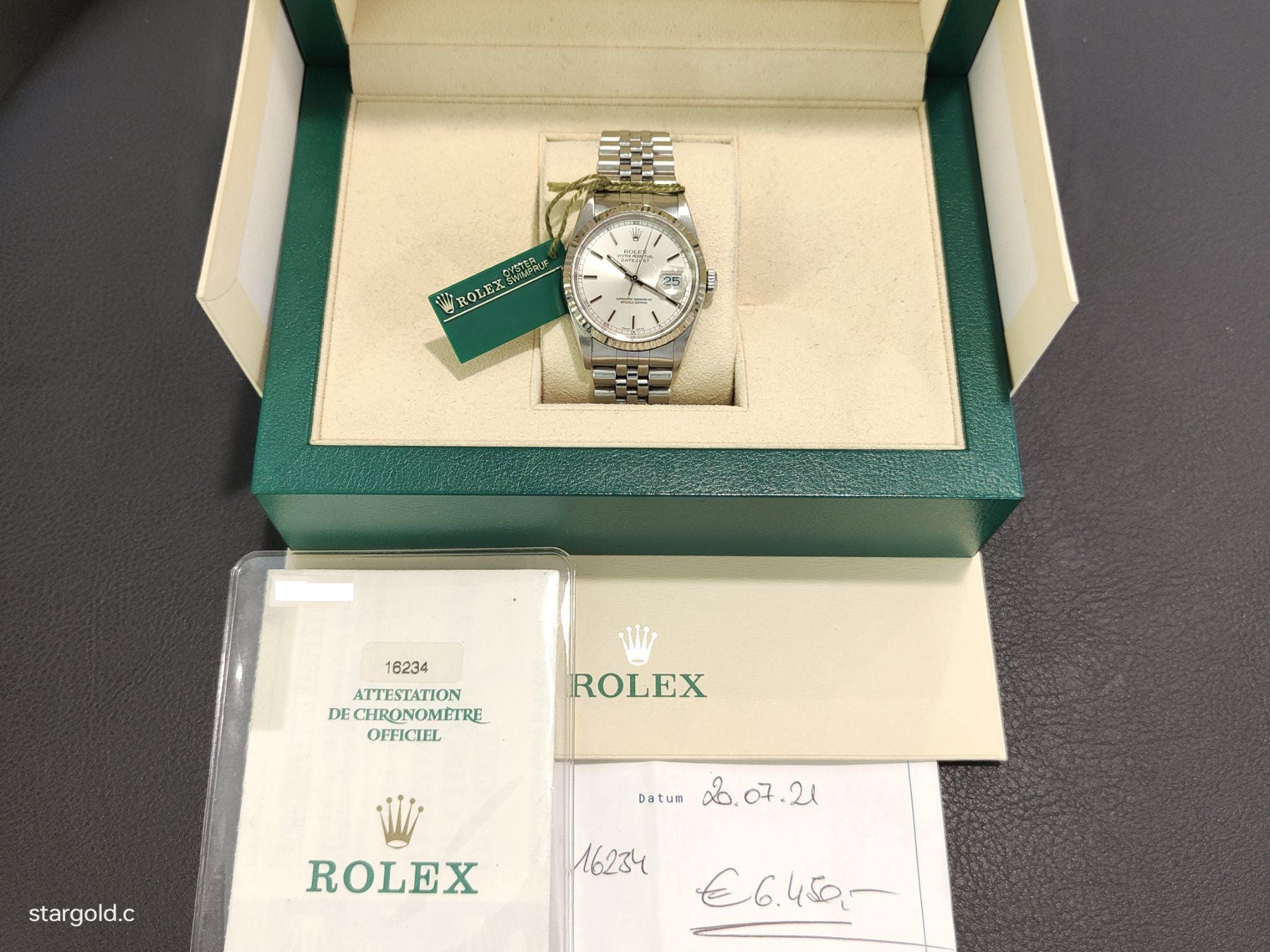 Rolex DateJust 36 - 16234