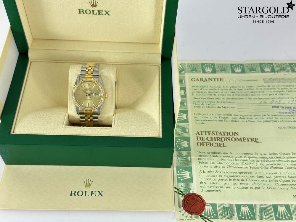 Rolex Datejust 36 Bicolor - 16233 