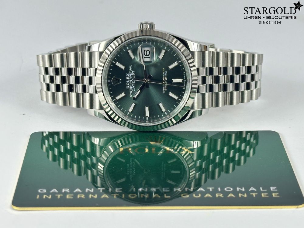 Rolex Datejust 36 grün - 126234
