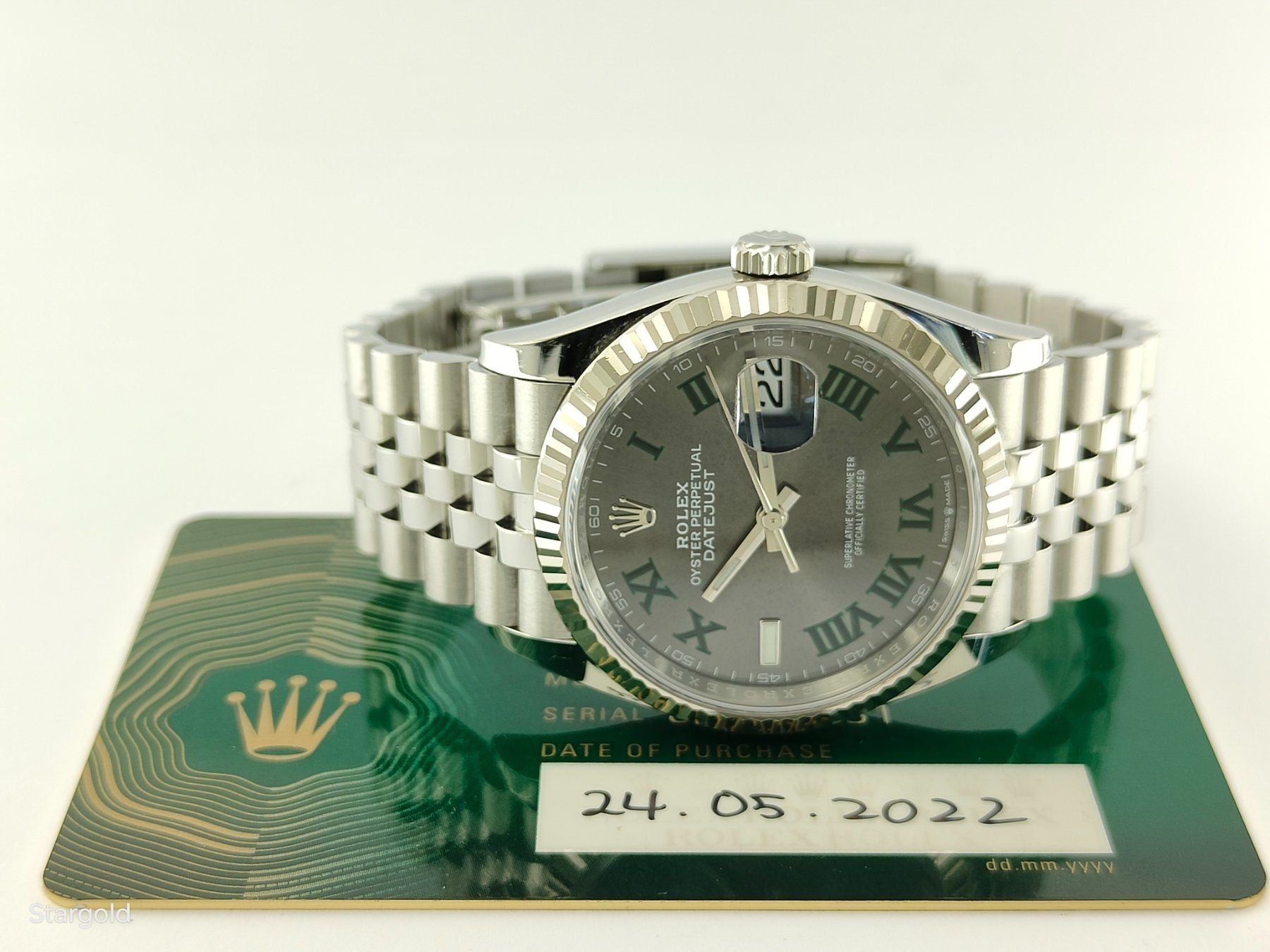 Rolex Datejust 36 Wimbledon - 126234