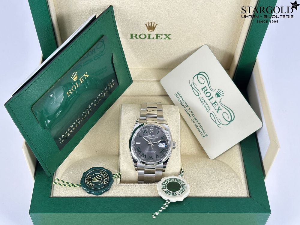 Rolex Datejust 36mm Wimbeldon - 126200