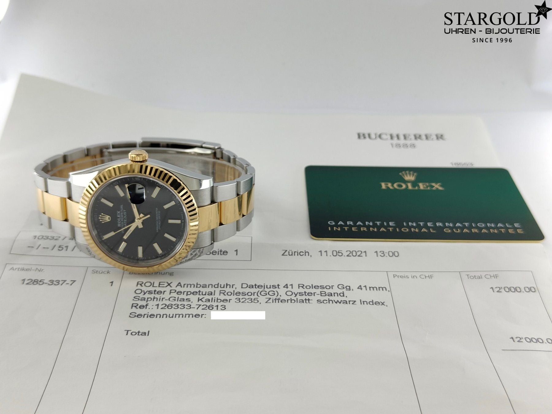 Rolex Datejust 41 - 126333