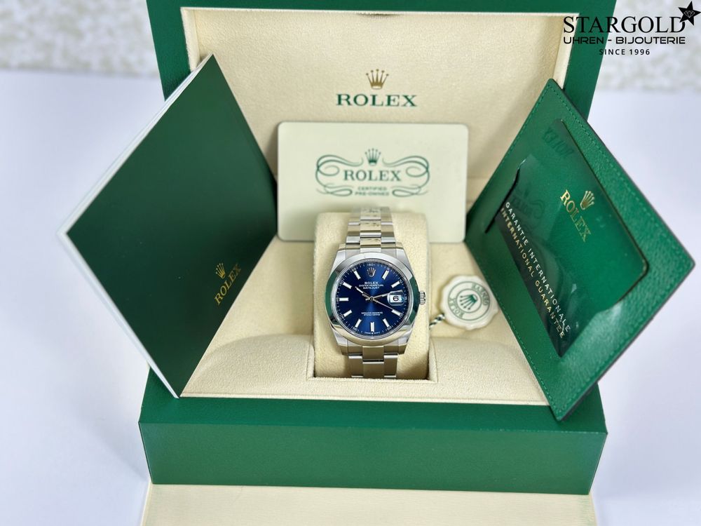Rolex Datejust 41 Blau - 126300
