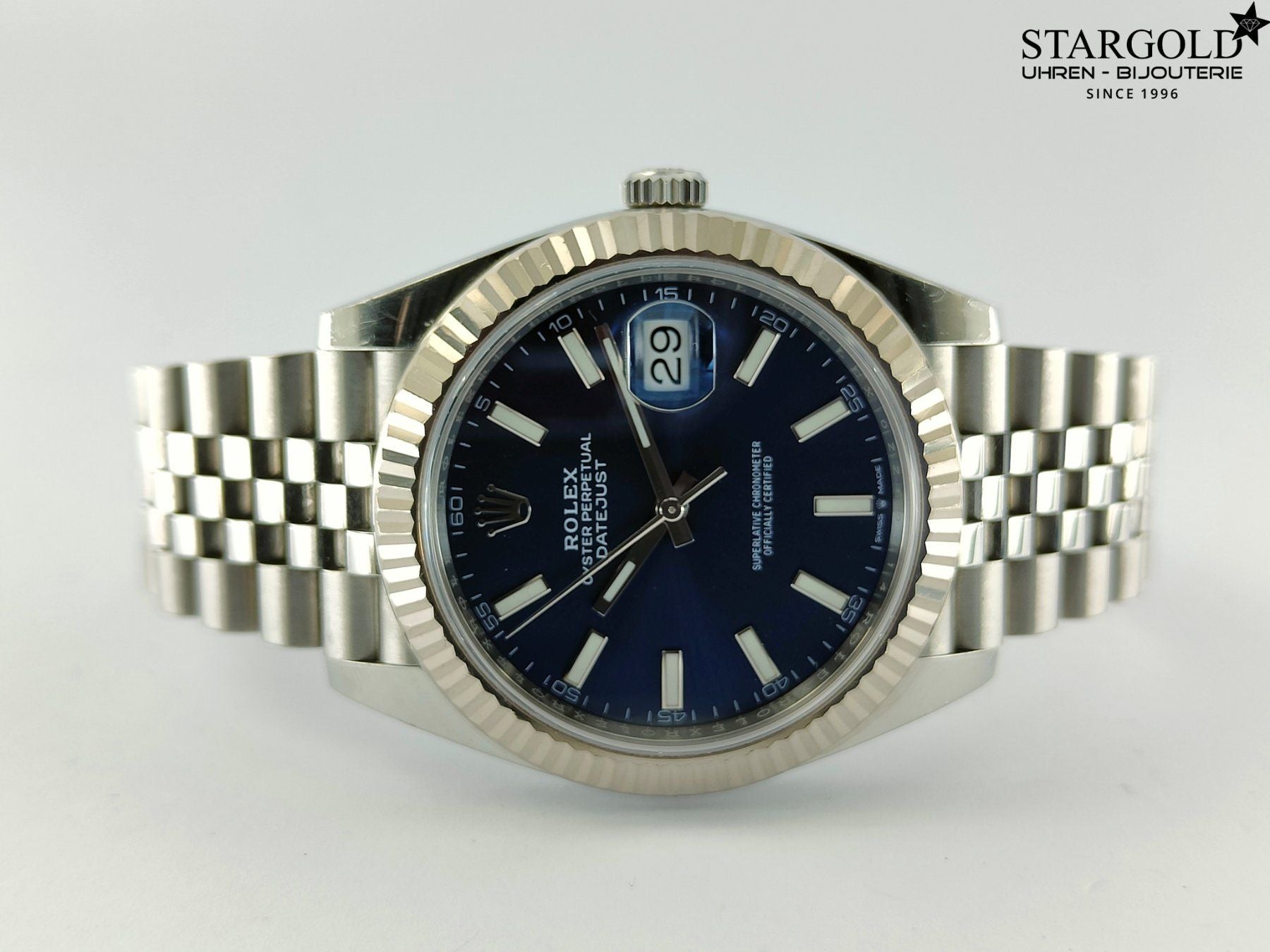 Rolex Datejust 41 blau - 126334