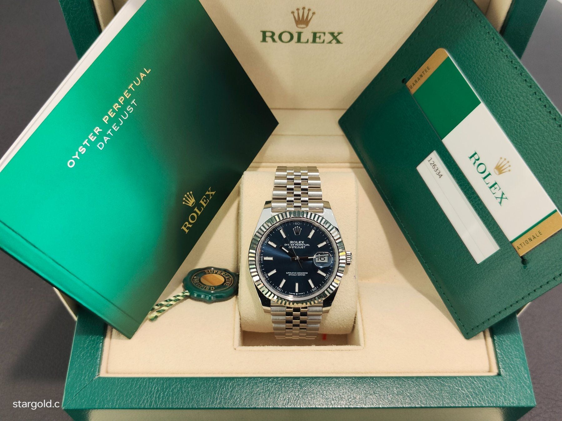 Rolex Datejust 41 Blau - 126334