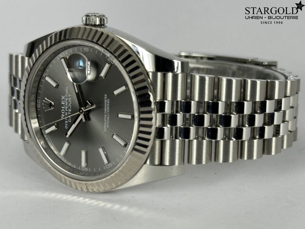 Rolex Datejust 41 grau - 126334 Jg. 2024
