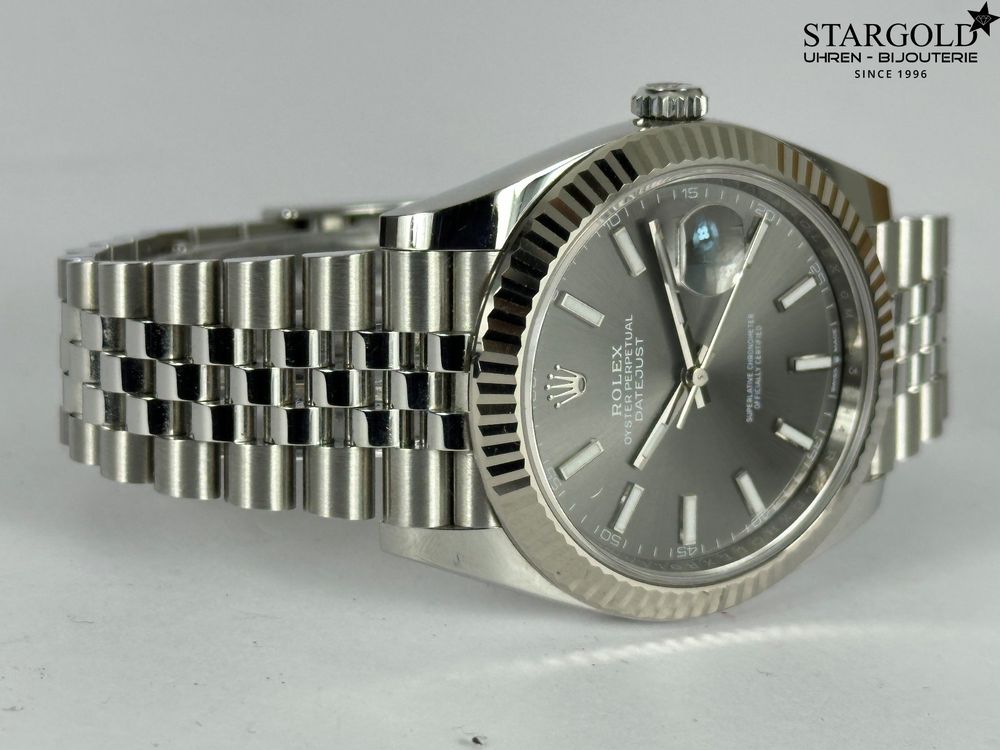 Rolex Datejust 41 grau - 126334 Jg. 2024
