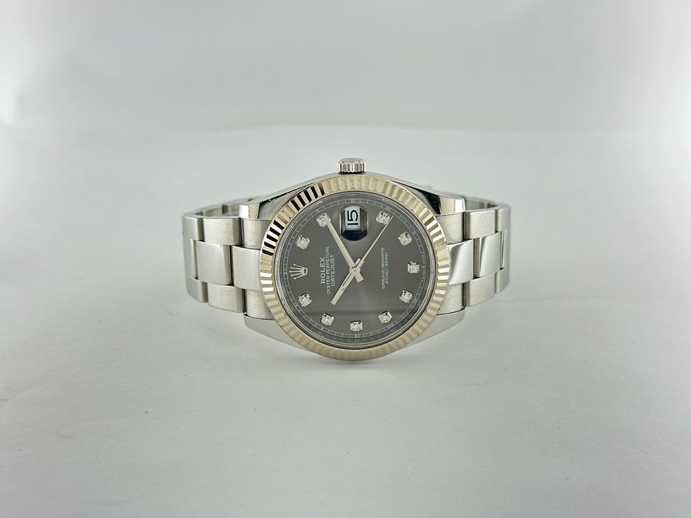 Rolex Datejust 41 mit Diamanten - 126334