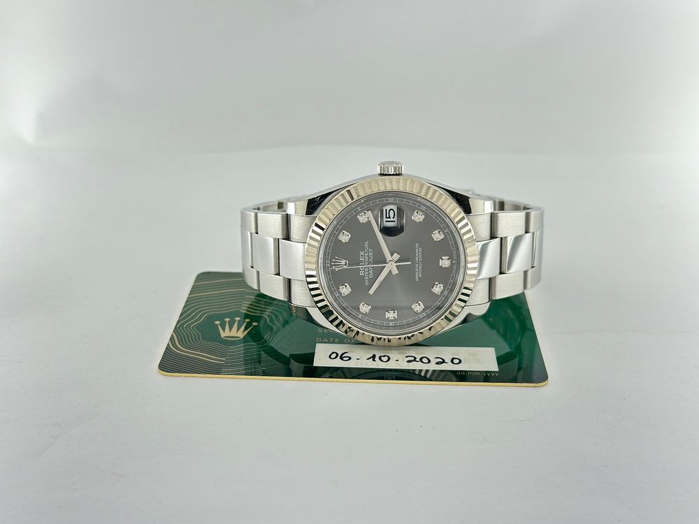 Rolex Datejust 41 mit Diamanten - 126334