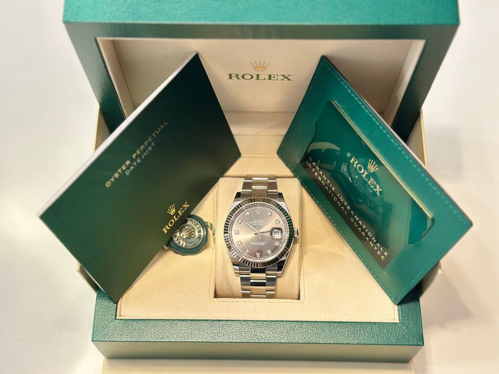 Rolex Datejust 41 mit Diamanten - 126334