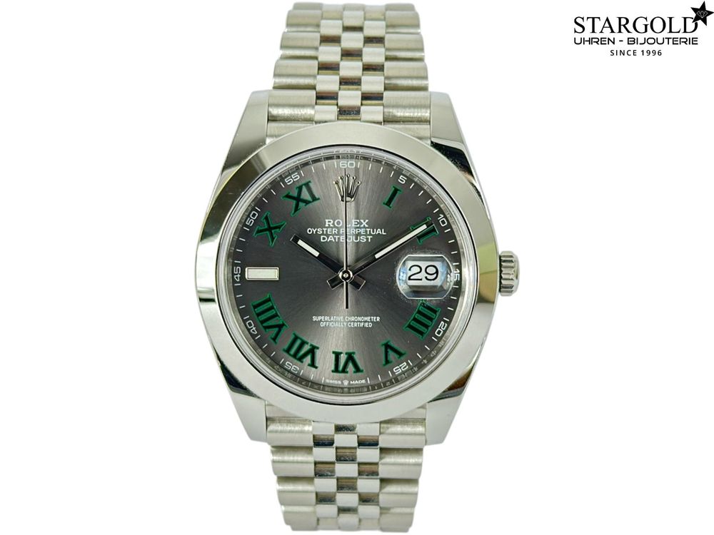 Rolex Datejust 41 Wimbledon - 126300 bei Stargold.ch erhältlich