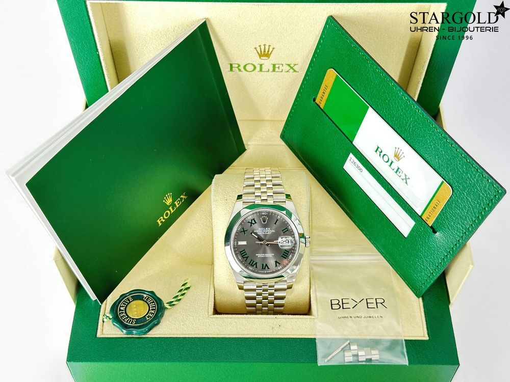 Rolex Datejust 41 Wimbledon - 126300