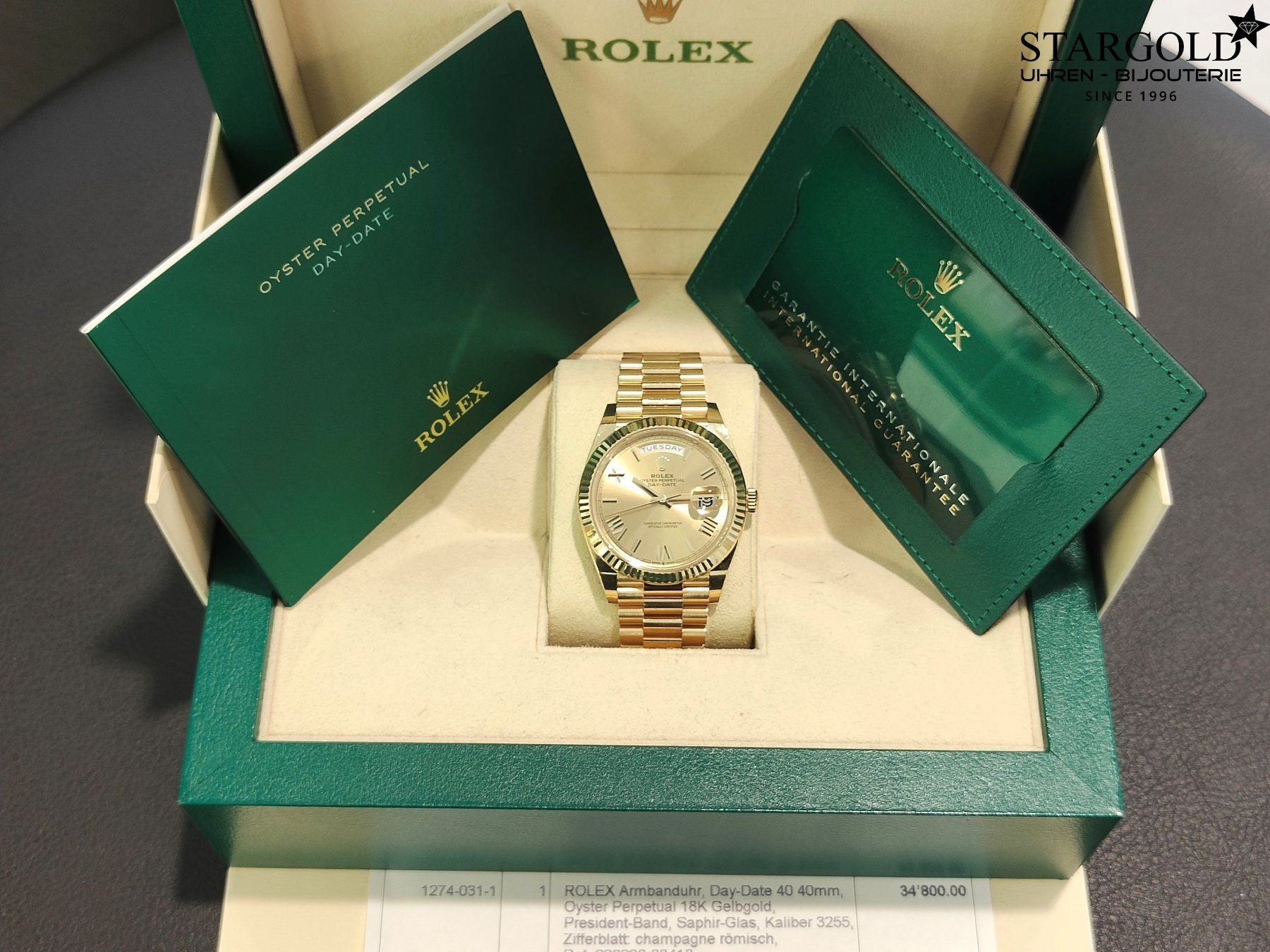 Rolex Day-Date Fullset - 228238