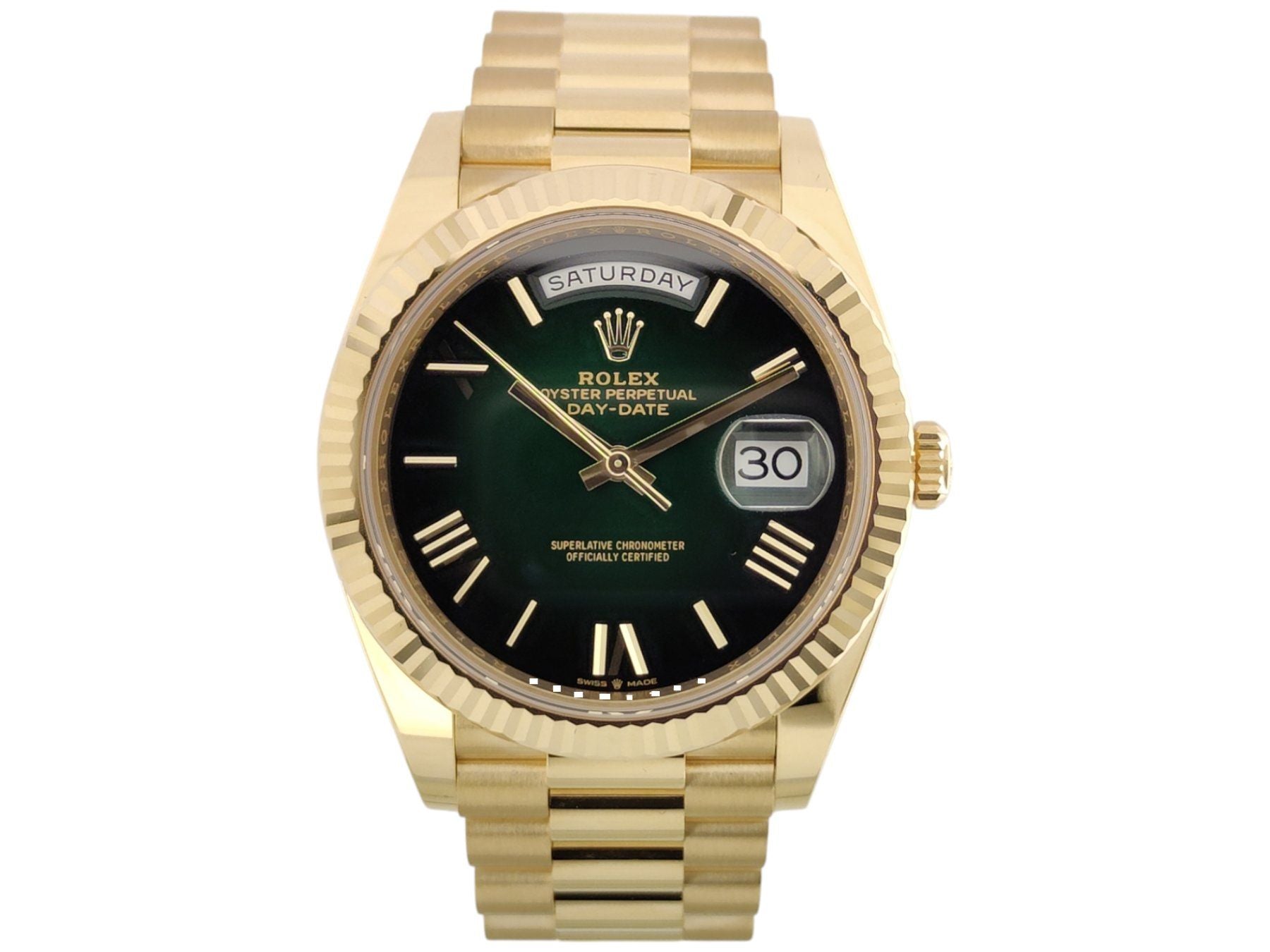 Rolex Day-Date Ombre Green - 228238