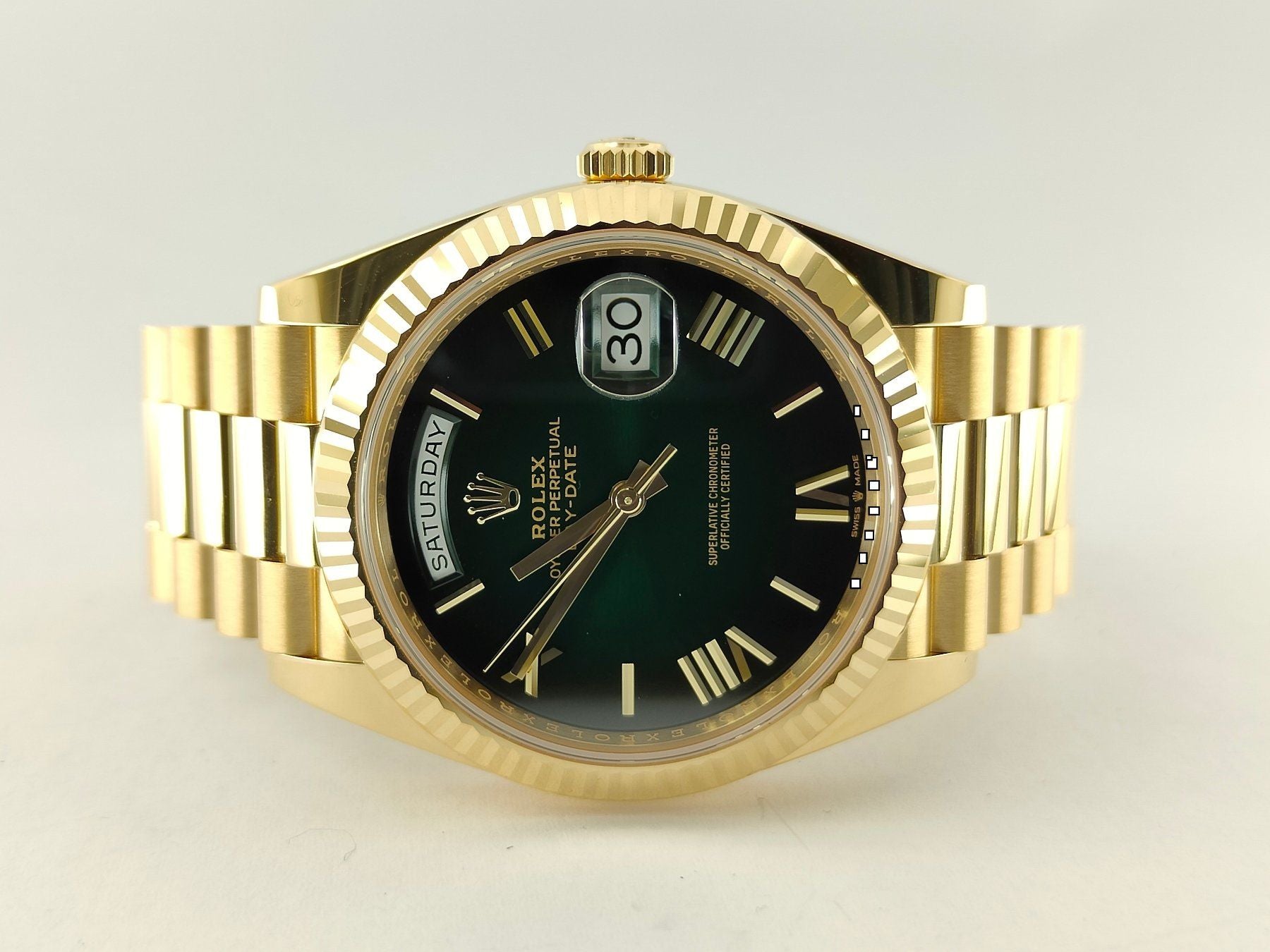 Rolex Day-Date Ombre Green - 228238