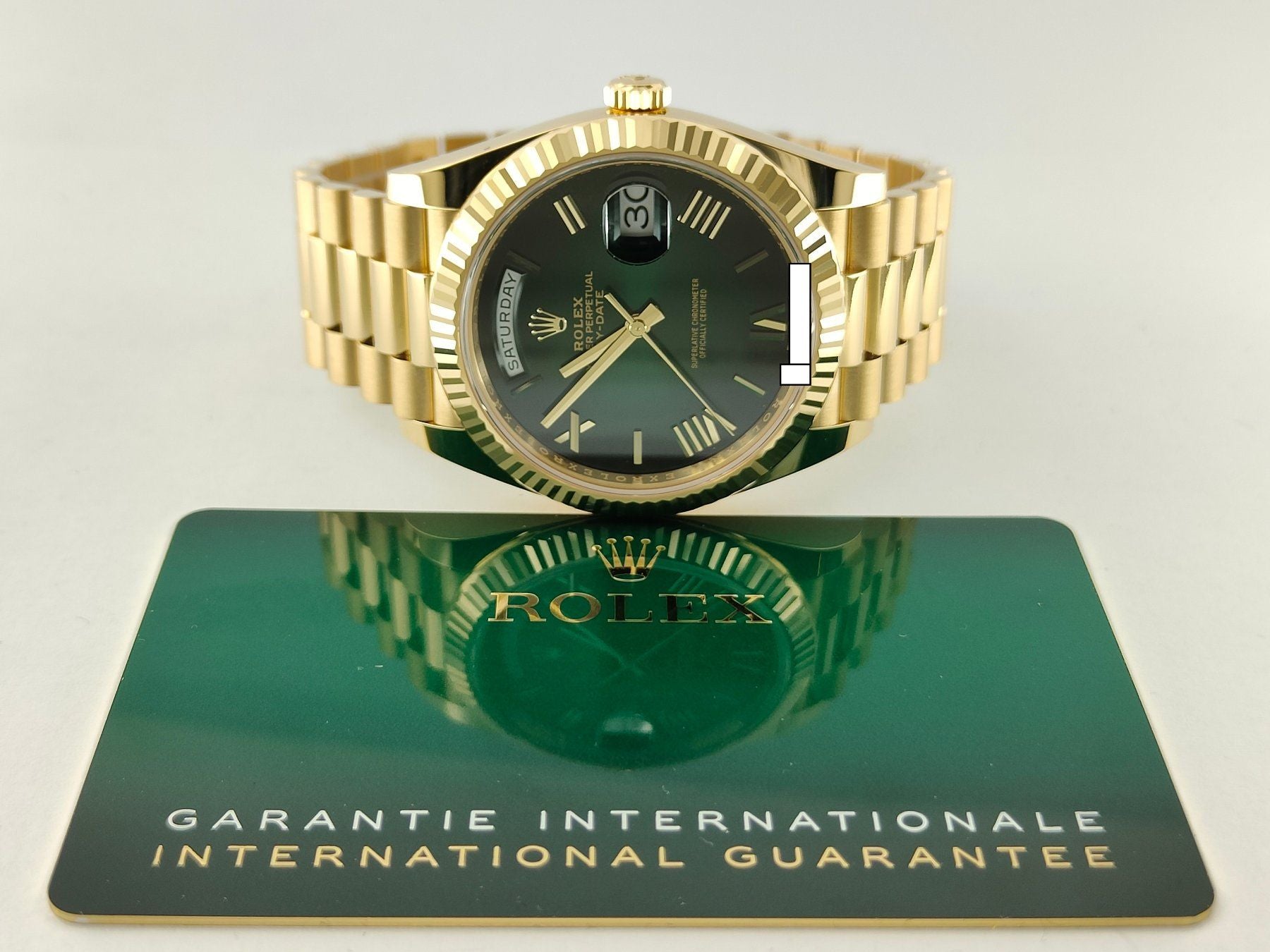 Rolex Day-Date Ombre Green - 228238