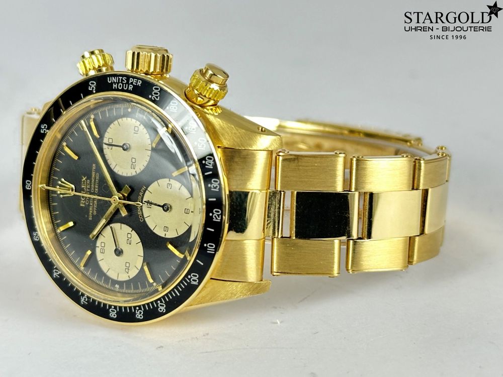 Rolex Daytona Cosmograph 6263 - 18K Gold - black dial