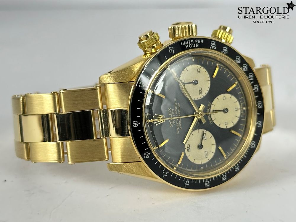 Rolex Daytona Cosmograph 6263 - 18K Gold - black dial