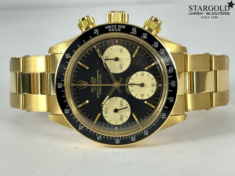 Rolex Daytona Cosmograph 6263 - 18K Gold - black dial