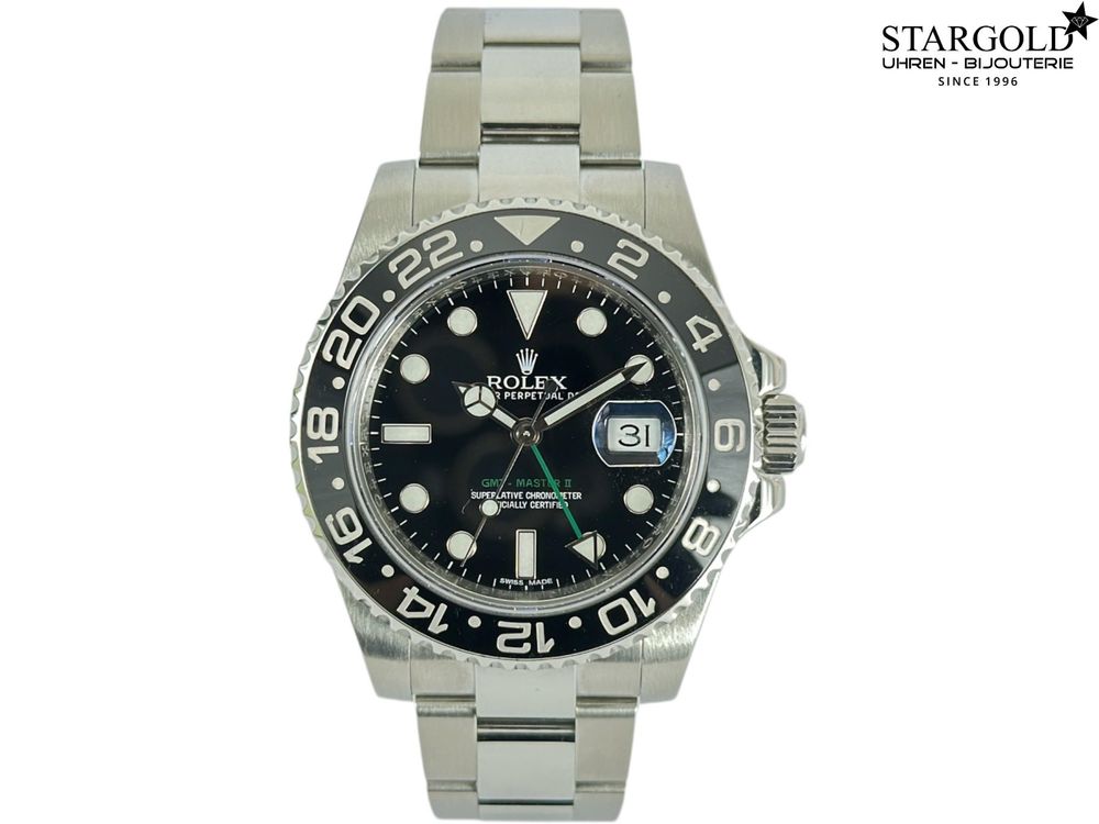 Rolex GMT-Master II - 116710LN auf Stargold.ch erhältlich.