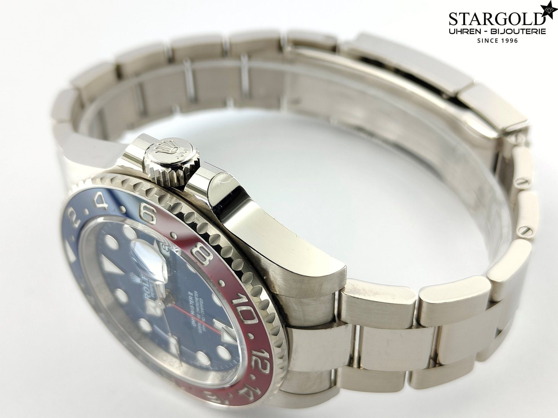 Rolex GMT-Master II 18K Weissgold - 126719BLRO