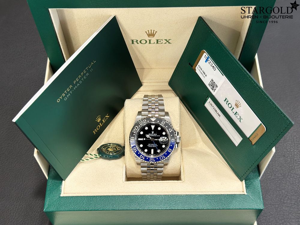 Rolex GMT-Master II Batgirl - 126710BLNR
