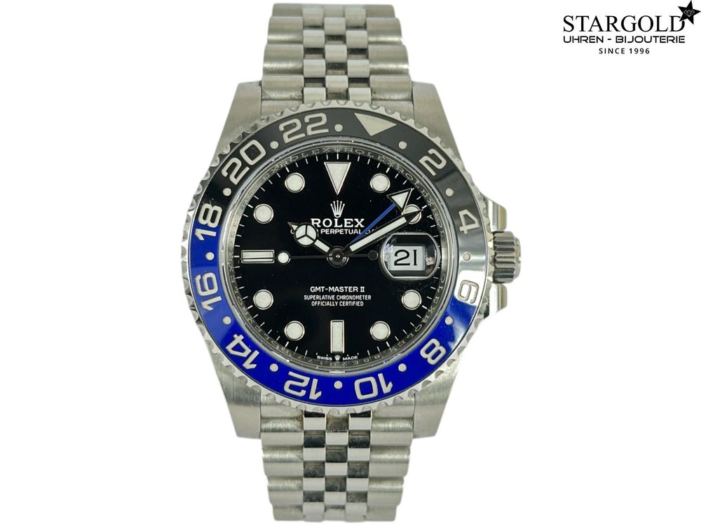 Rolex GMT-Master II Batgirl - 126710BLNR auf Stargold.ch erhältlich.