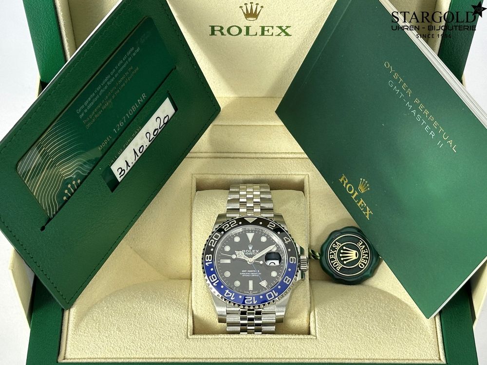 Rolex GMT-Master II Batgirl - 126710BLNR