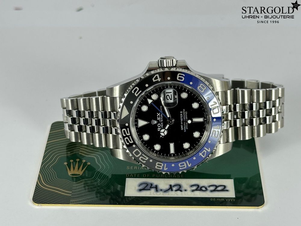 Rolex GMT-Master II Batgirl - 126710BLNR