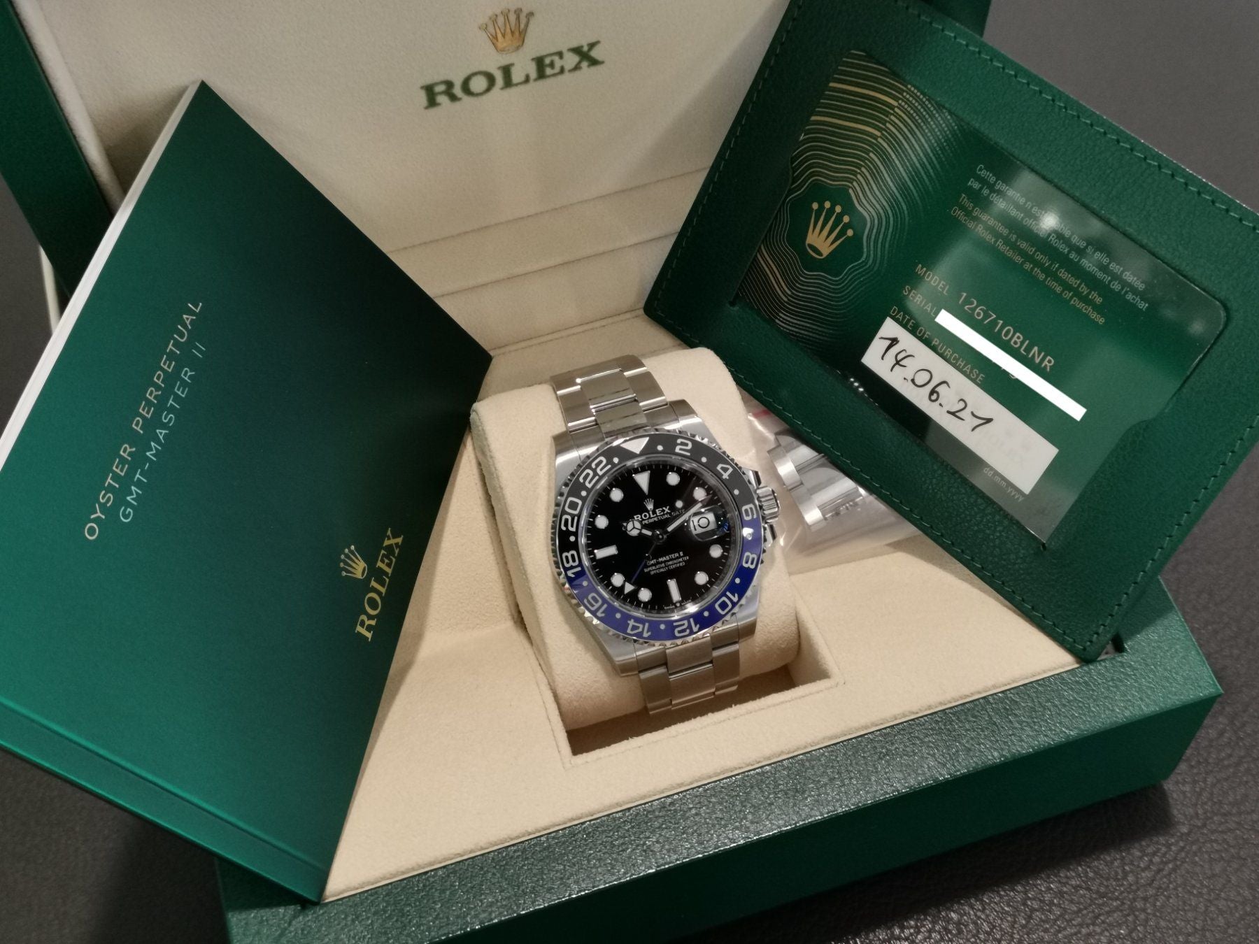 Rolex batman online mm