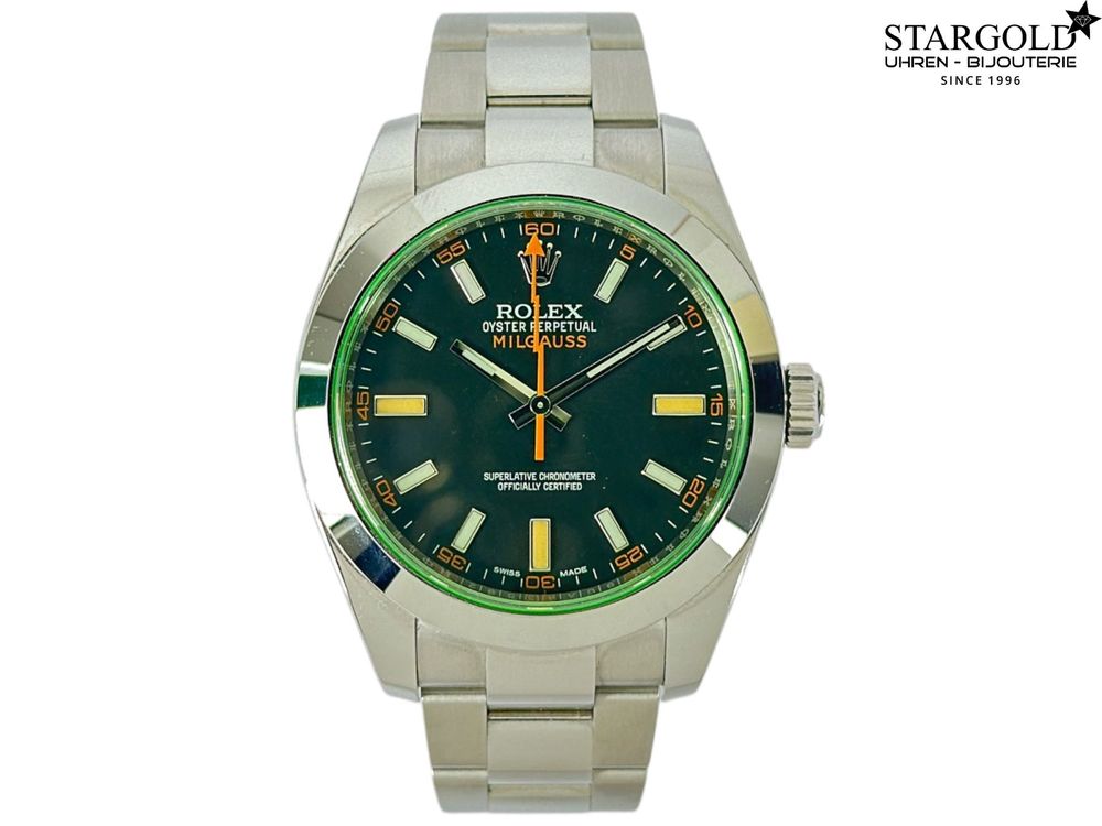 Rolex Milgauss - 116400GV auf Stargold.ch erhältlich.