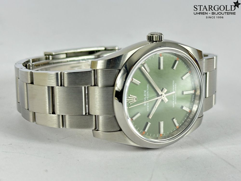 Rolex Oyster Perpetual 34 Grün - 114200