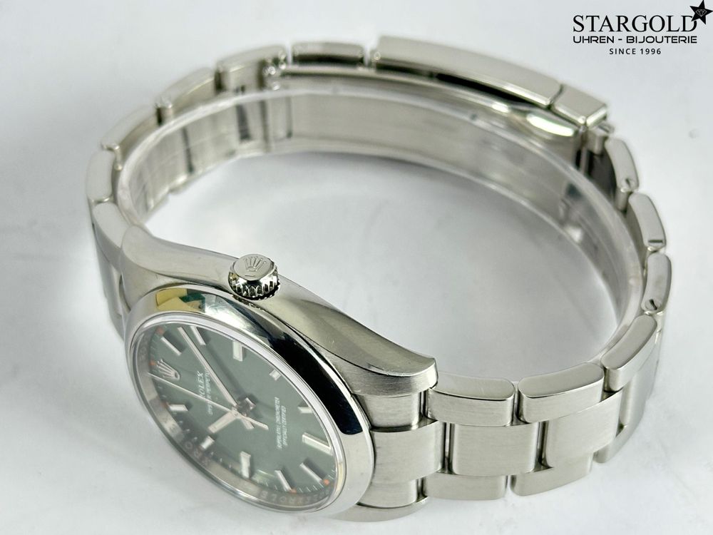 Rolex Oyster Perpetual 34 Grün - 114200