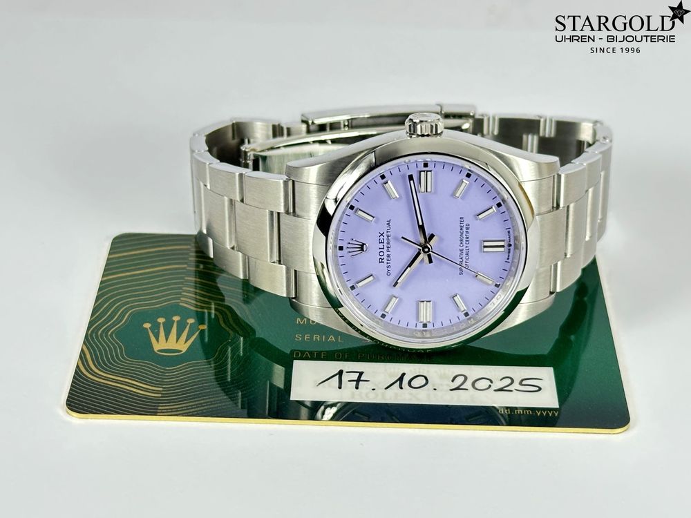 Rolex Oyster Perpetual 36 Lavender - 126000