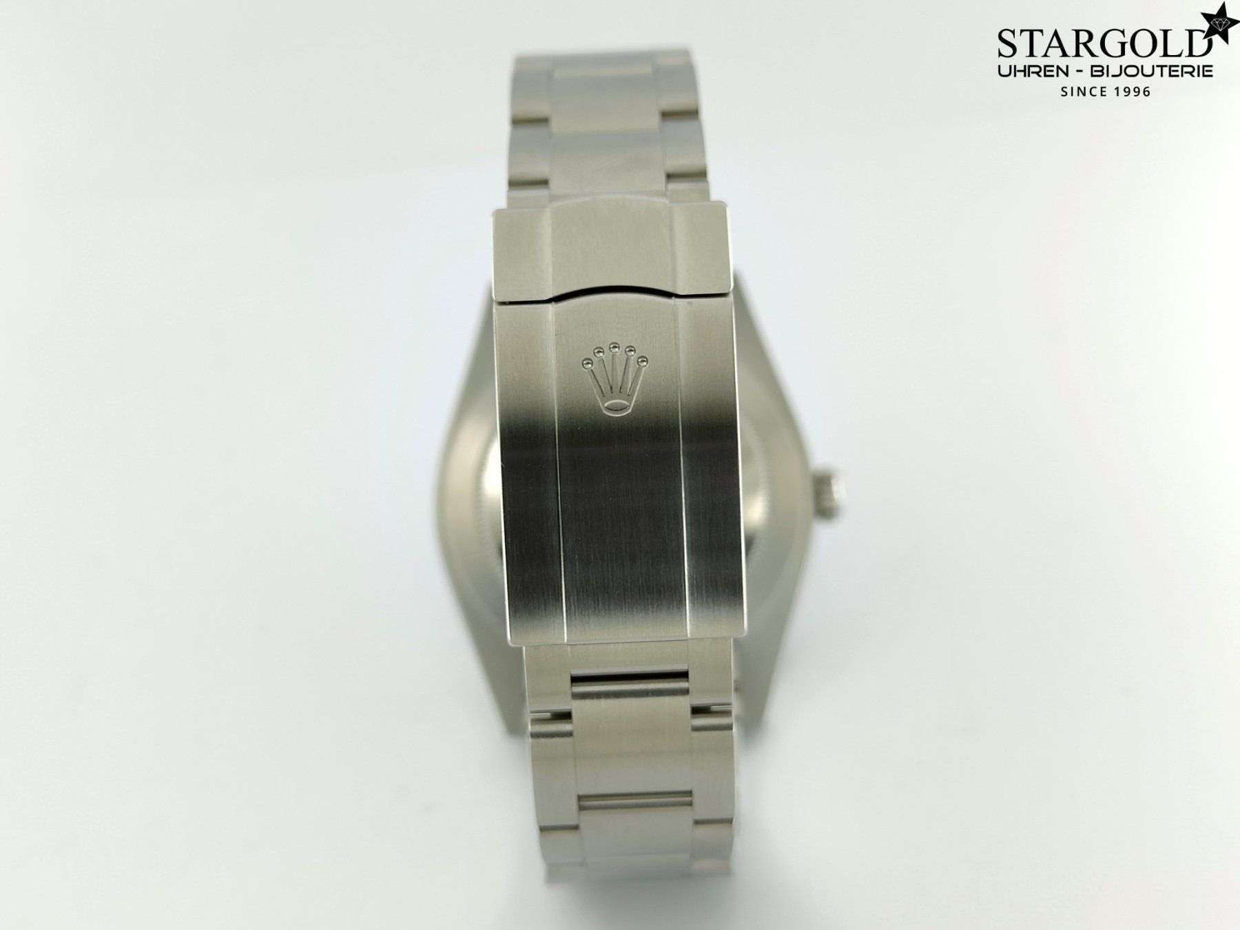 Rolex Oyster Perpetual Grün 41 - 124300