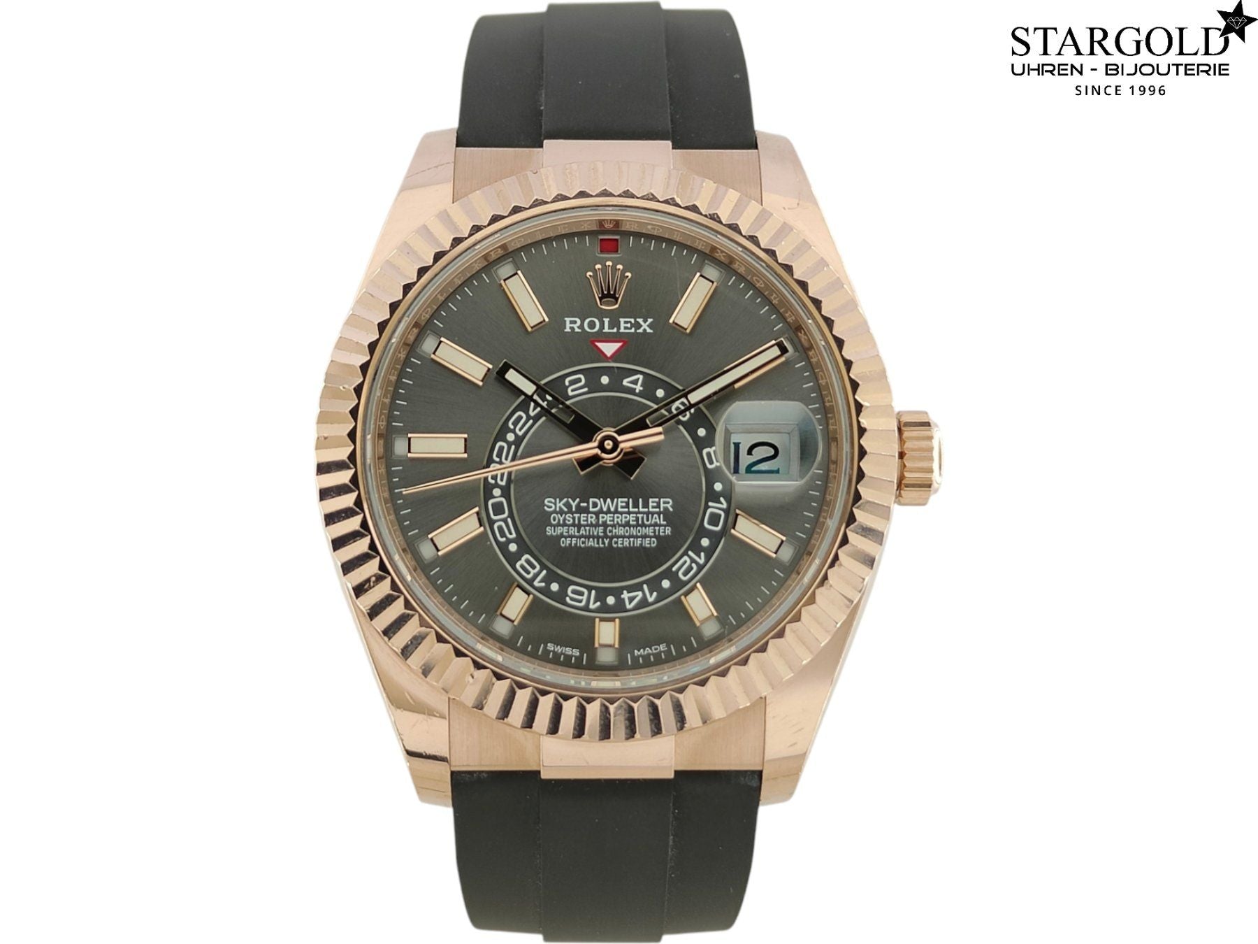 Rolex Sky-Dweller Roségold Rhodium Dial - 326235