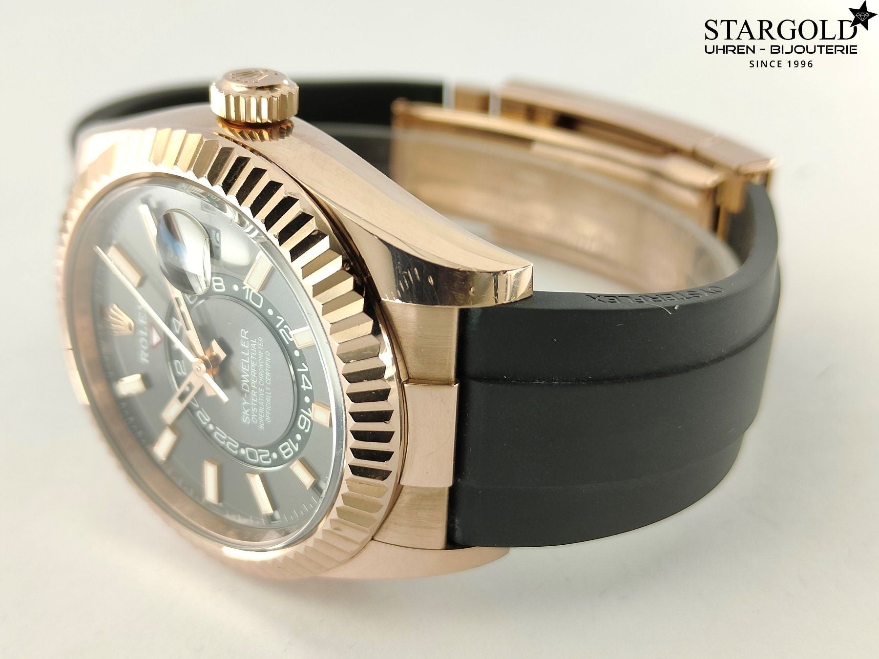 Rolex Sky-Dweller Roségold Rhodium Dial - 326235