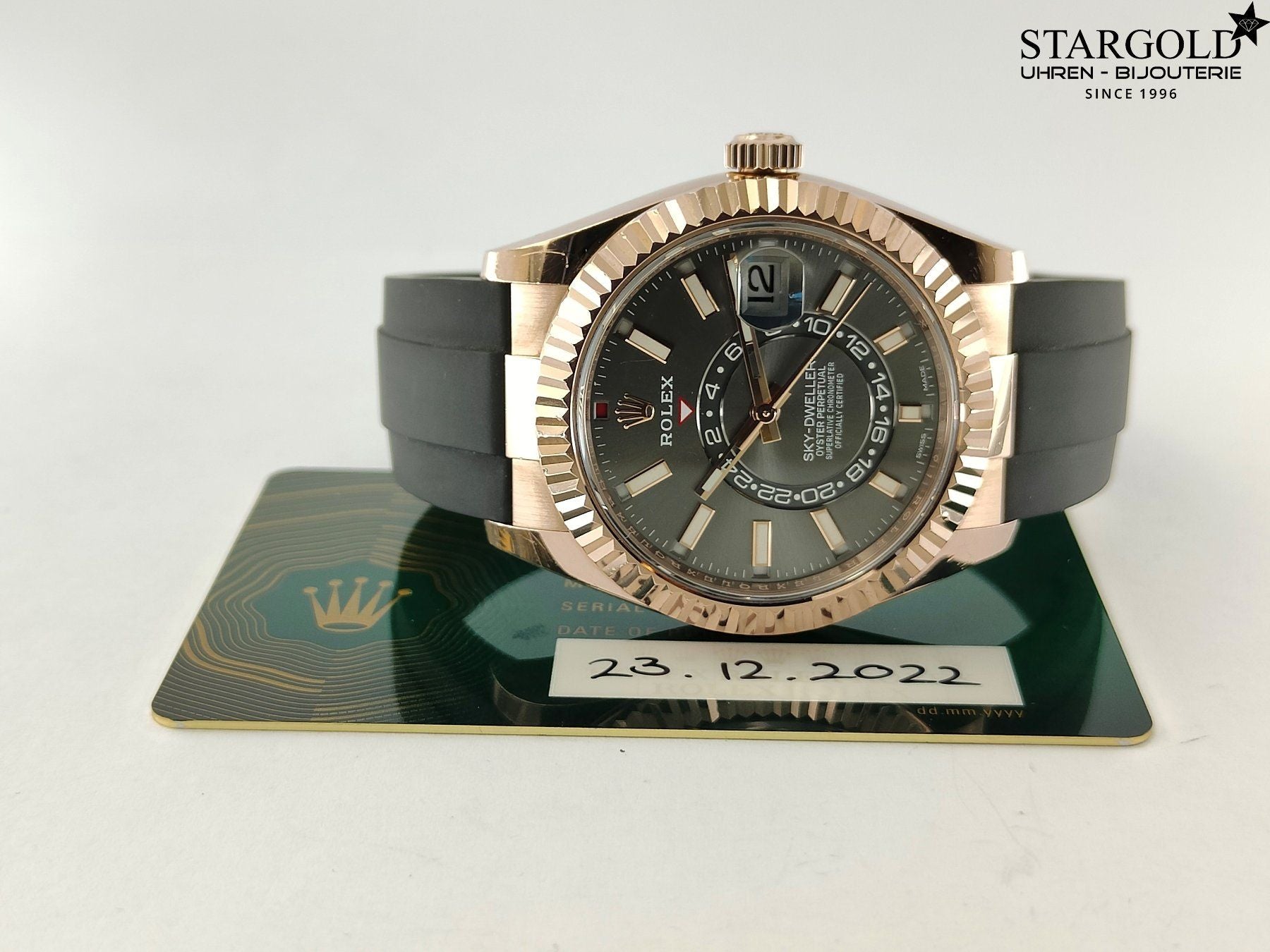 Rolex Sky-Dweller Roségold Rhodium Dial - 326235