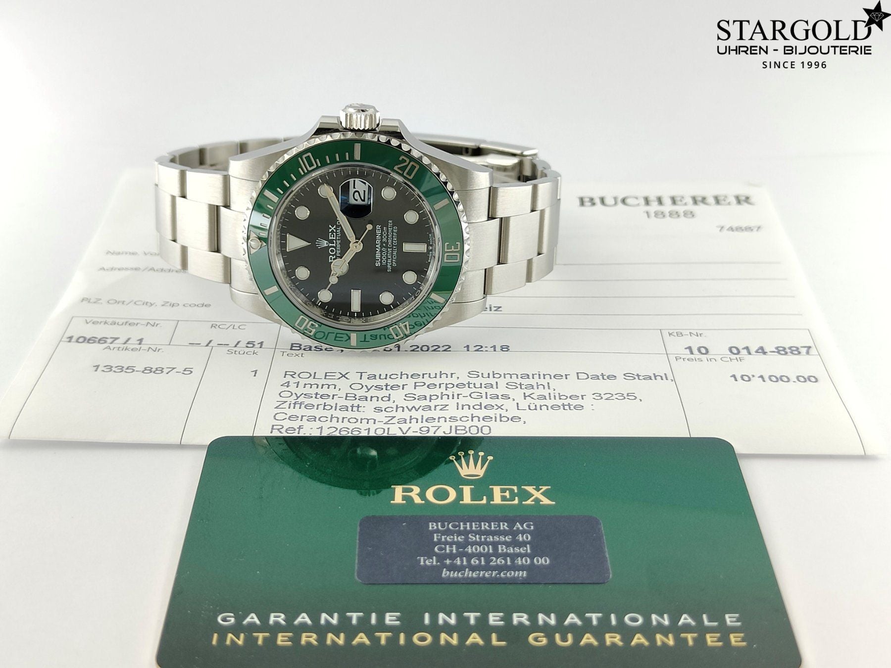 Rolex Submariner Date Starbucks - 126610LV