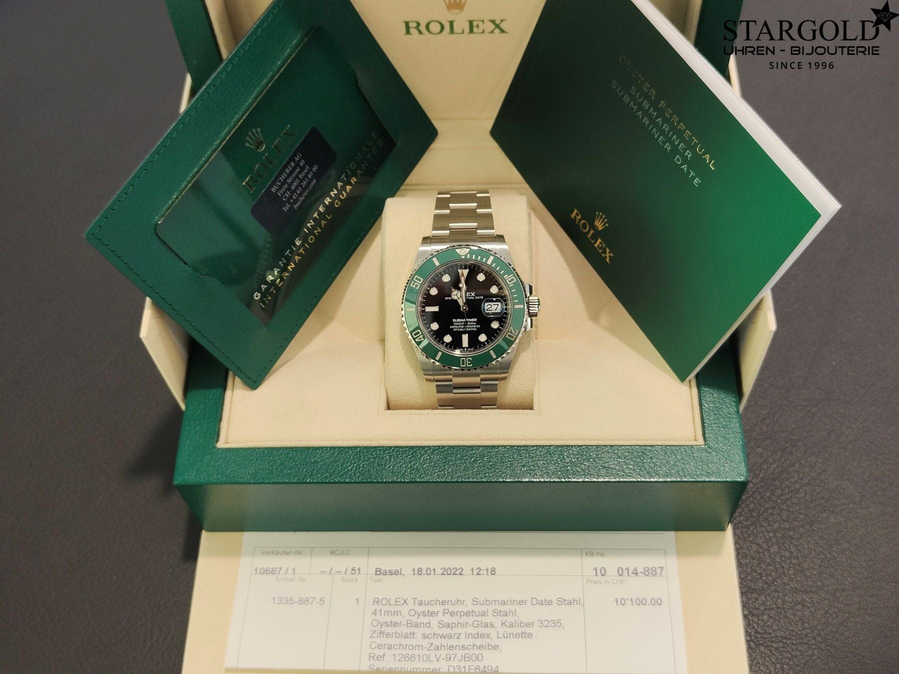 Rolex Submariner Date Starbucks - 126610LV