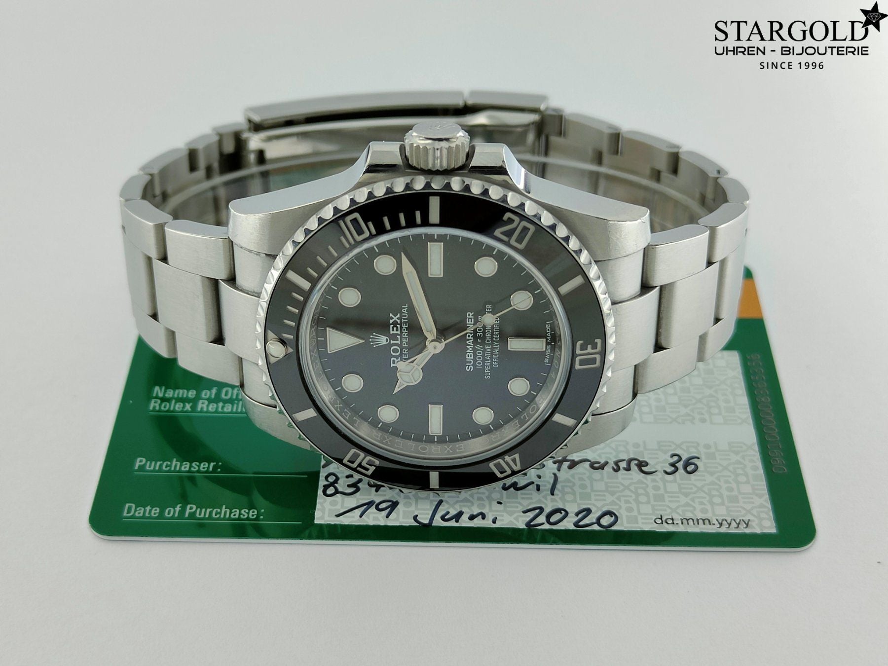 Rolex Submariner (No Date) - 114060