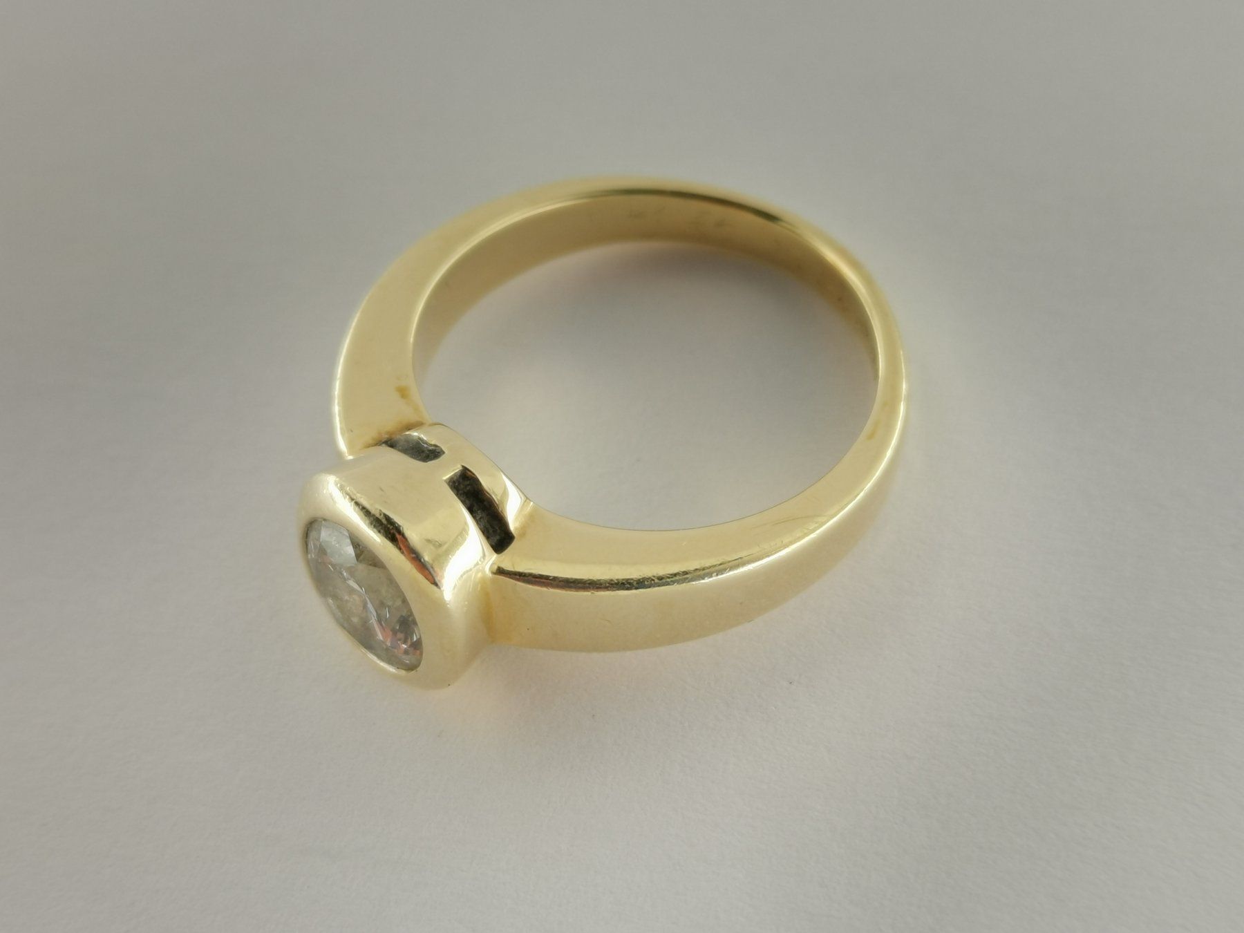 Solitaire-Ring 14K Gelbgold 1,40ct. - RING0912