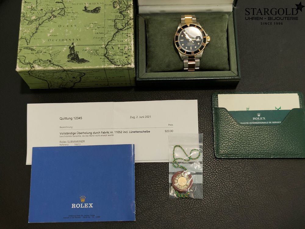 Rolex Submariner Date - 16613 - mit Box & Papieren