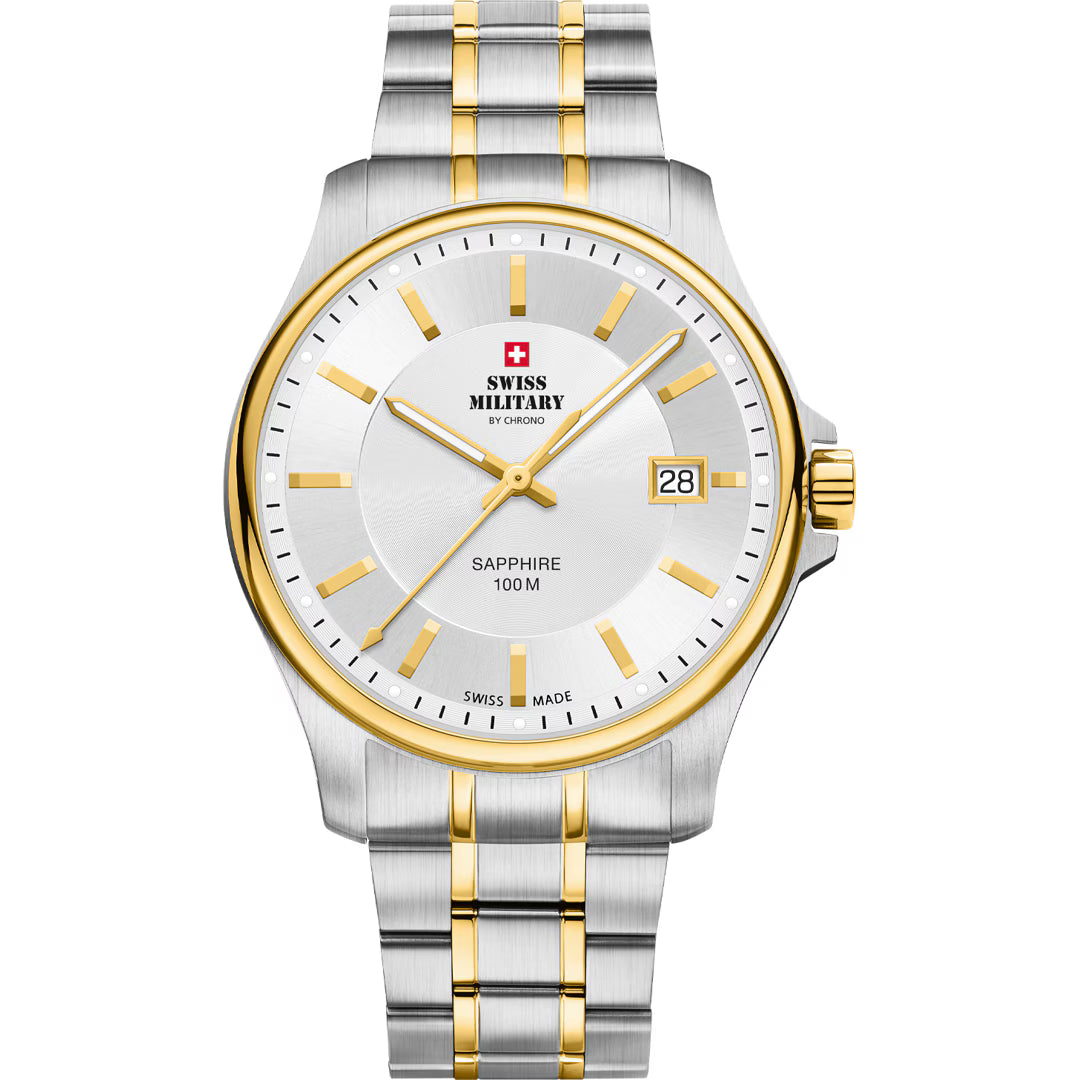 Swiss Military by Chrono Classic Date 39mm auf Stargold.ch erhältlich.