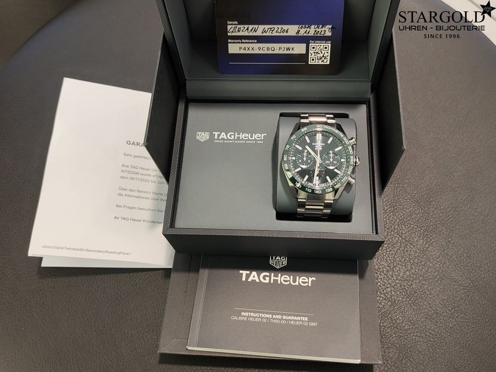 TAG Heuer Carrera Chronograph - CBN2A1N