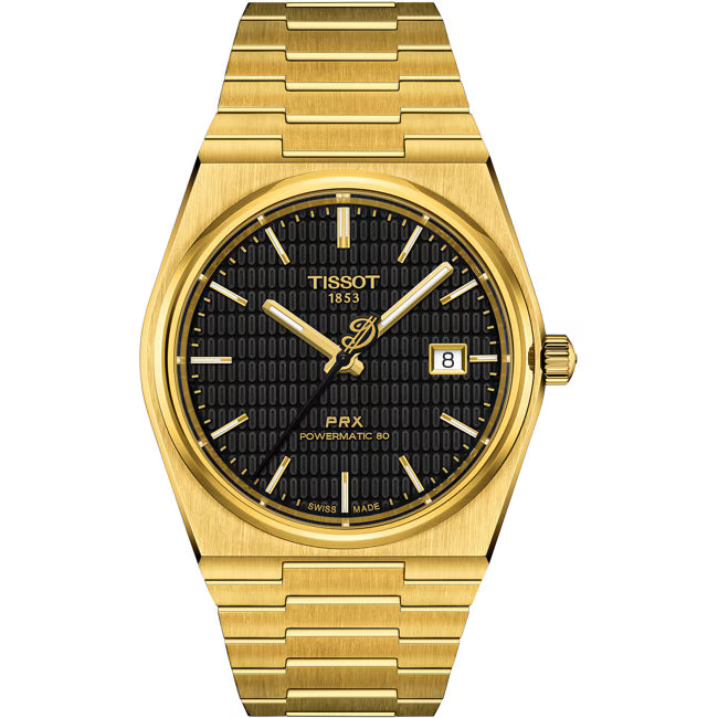 Tissot PRX 40 205 Powermatic 80 Damian Lillard Special Edition auf Stargold.ch erhältlich.