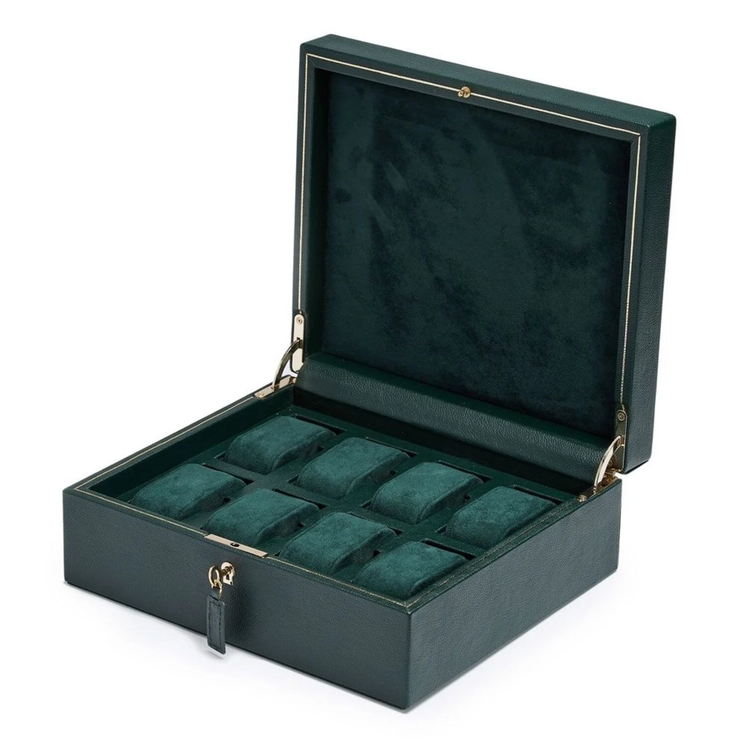 British Racing 8-teilige Uhrenbox Grün auf Stargold.ch erhältlich.